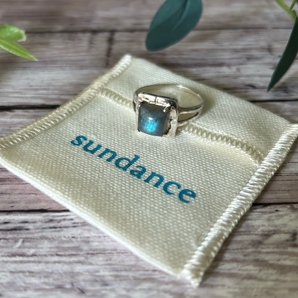 NWOT Sundance Sterling Silver Labradorite Ring (Size: 9.25) - Picture 9 of 15